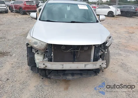 2012 Toyota Highlander Limited V6 z USA, uszkodzony, nr VIN 5TDYK3EH6CS088180